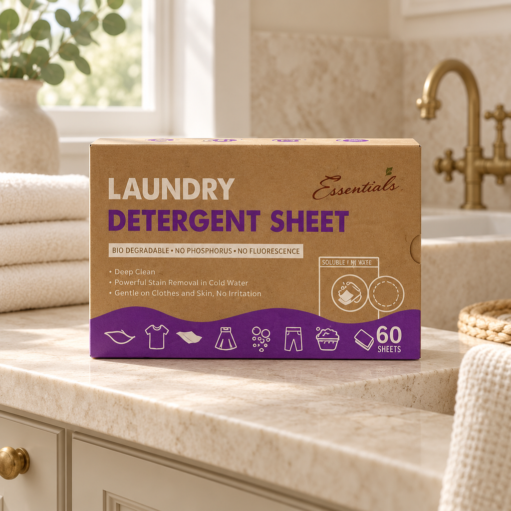 Lavender Laundry Detergent Sheets — 60 Count