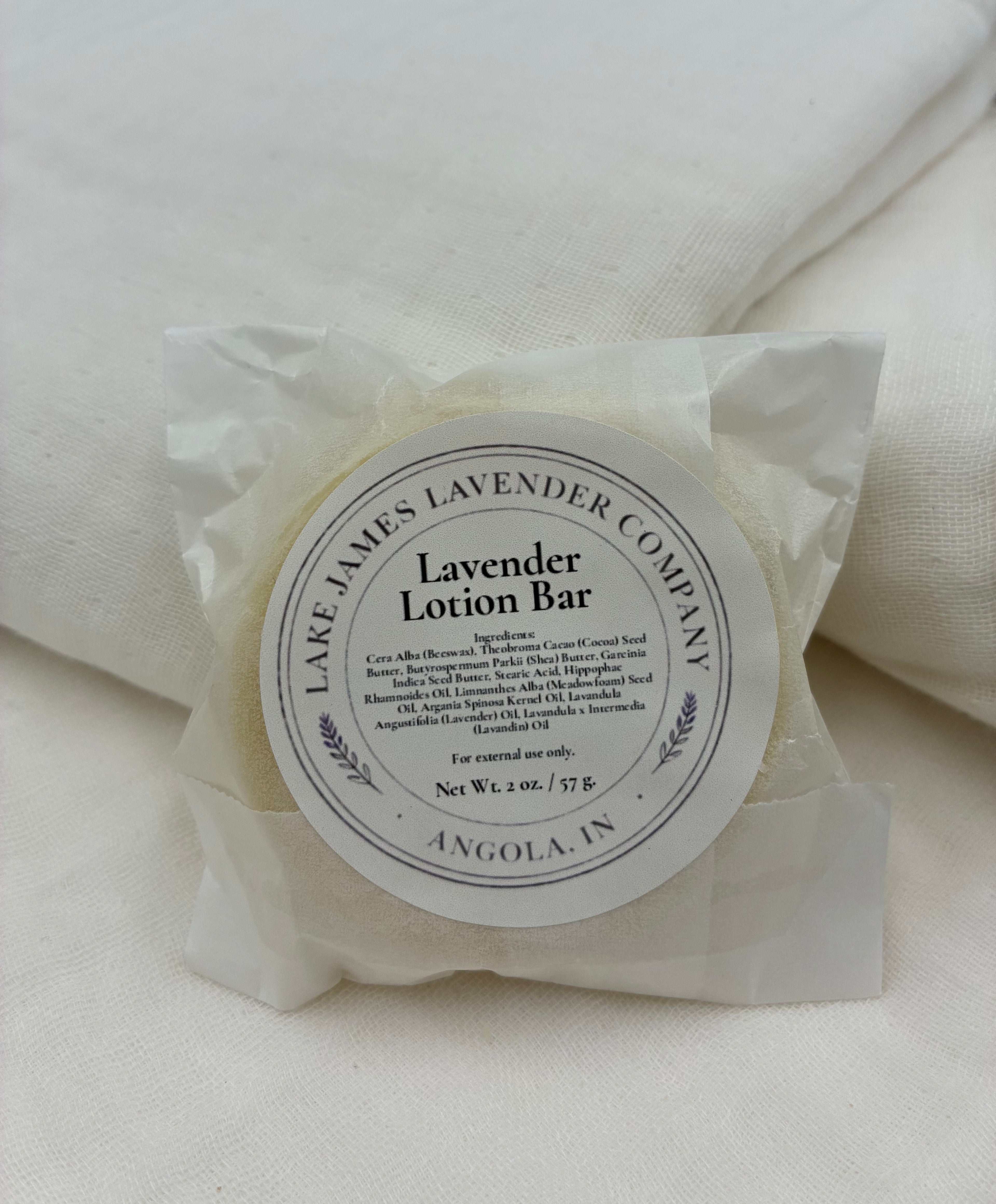 Lavender Lotion Bar
