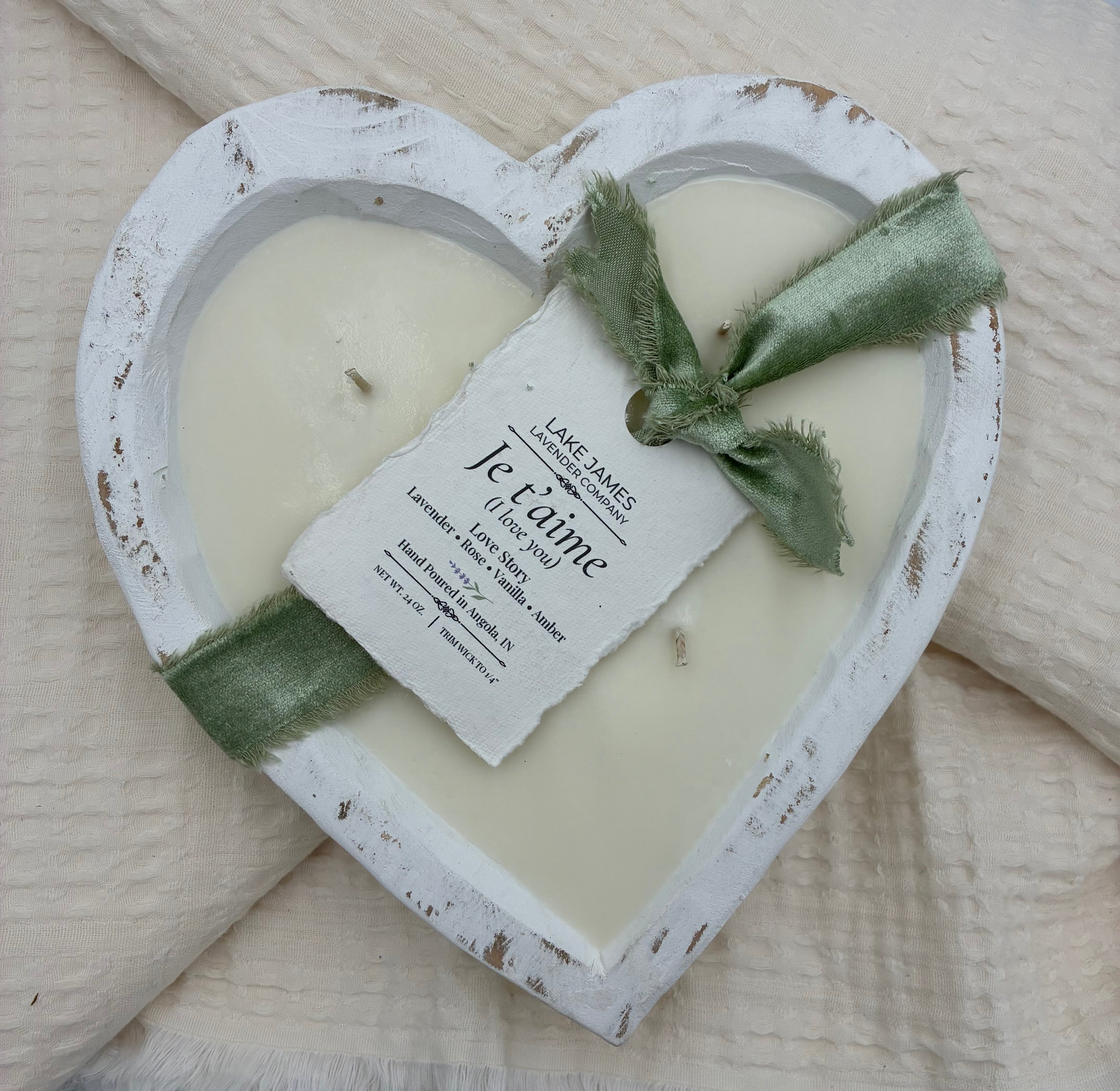 Je t’aime (I Love You) 24 oz Candle