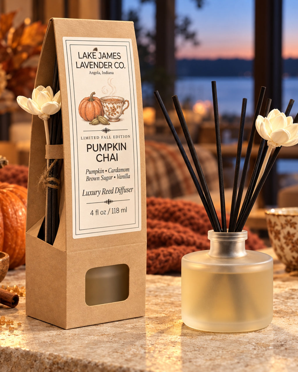 Limited-Edition Fall Reed Diffusers | 4 oz
