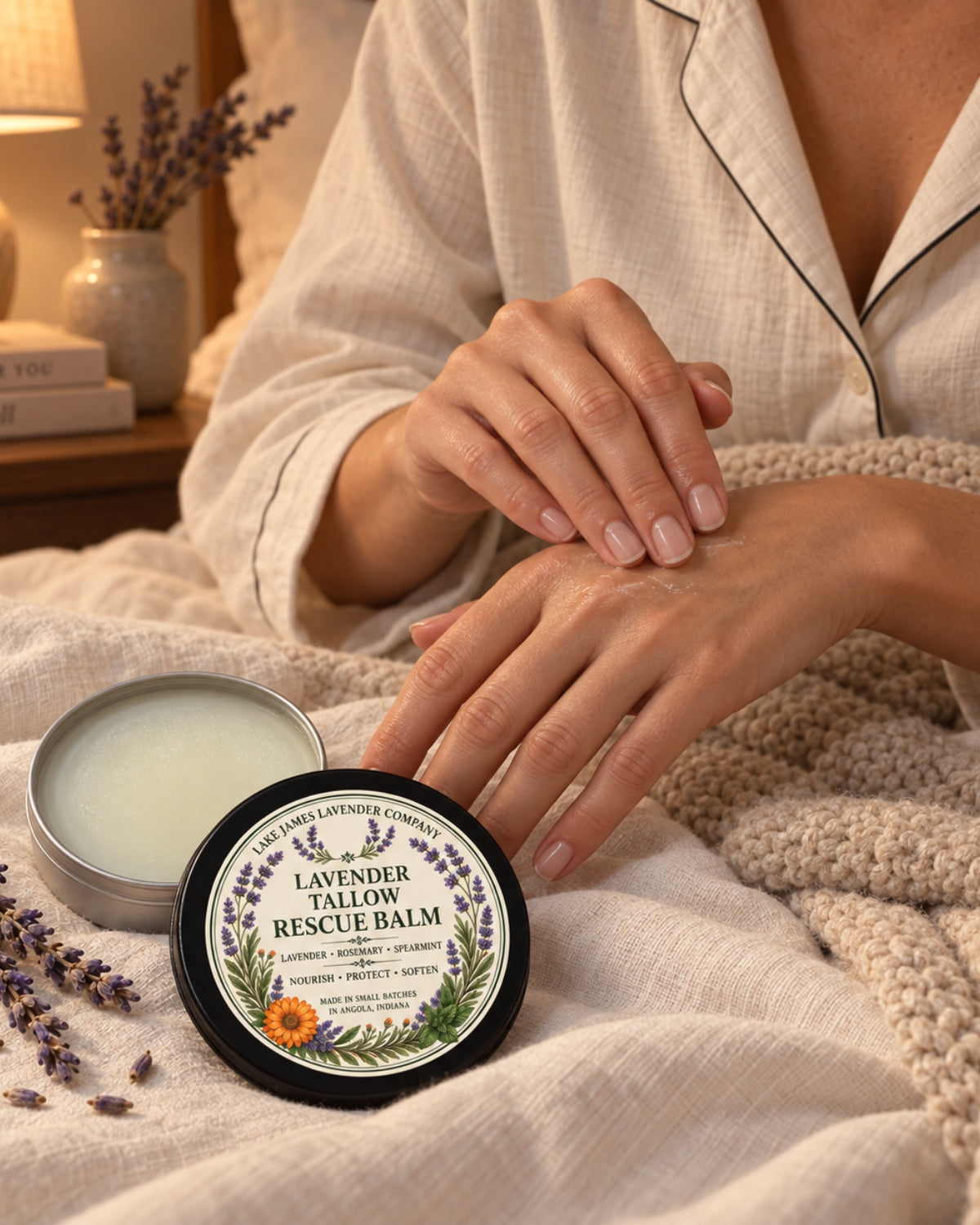 Lavender Tallow Rescue Balm