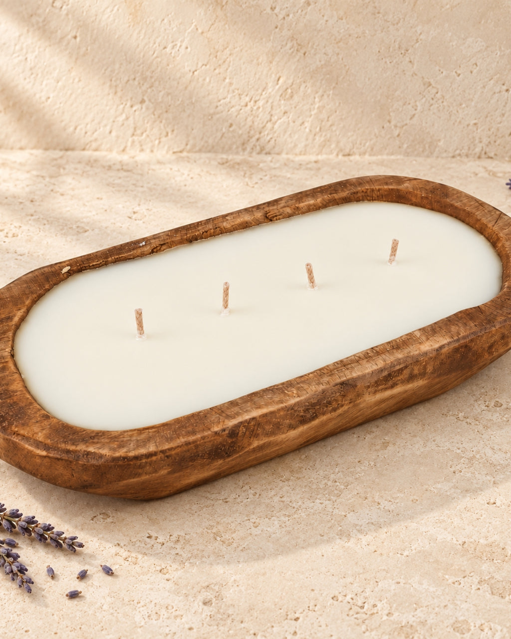 Petite Lavande 20 oz Four-Wick Dough Bowl Candle