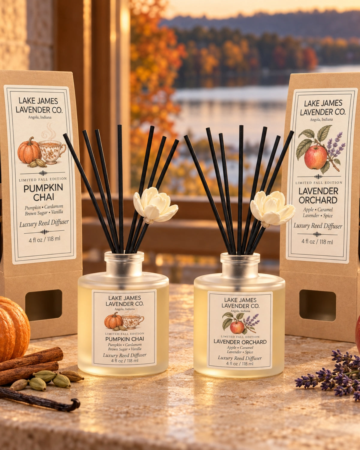 Limited-Edition Fall Reed Diffusers | 4 oz