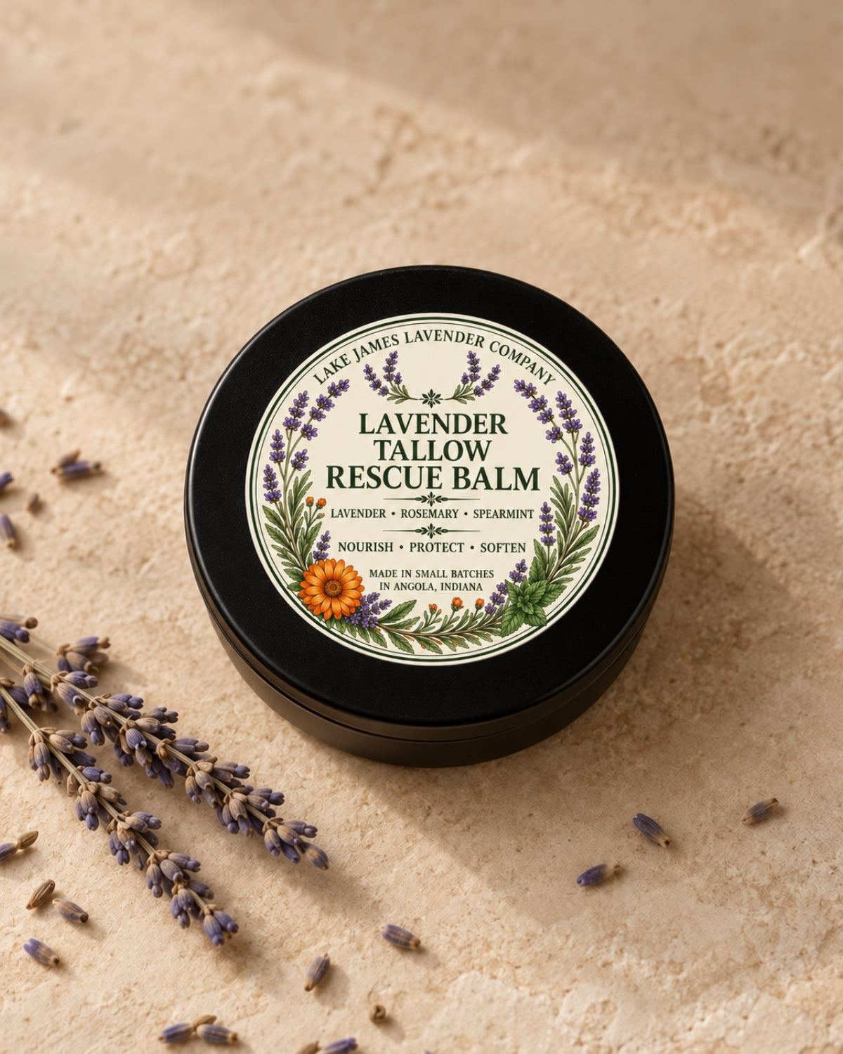 Lavender Tallow Rescue Balm