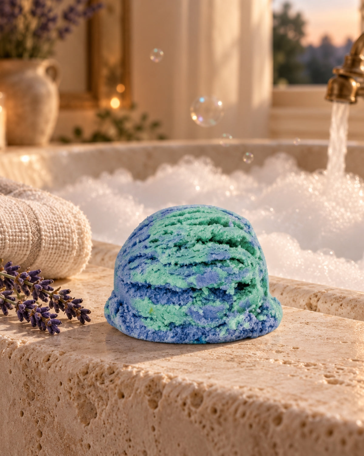 Lavender Mint Bubble Scoop — 2 oz